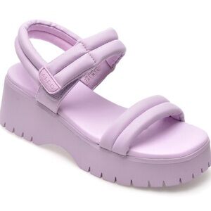 ALDO Mcguire chunky sandals in purple size 8
